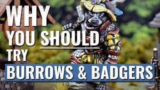 Burrows & Badgers; My Favourite Fantasy Skirmish Game! Why You NEED To Check It Out