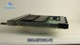 Cisco Nexus 9500 series Line Card N9K-X9736C-FX Display (on sales)