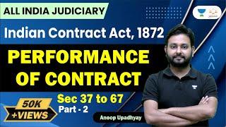 Indian contract Act, 1872 | Performance of Contract (sec. 37 to 67) | Part 2 | Linking Laws