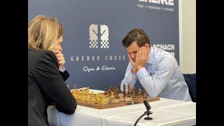 Магнус Карлсен против Рихарда Раппорта. Захватывающий финал супертурнира GRENKE Chess Classic!