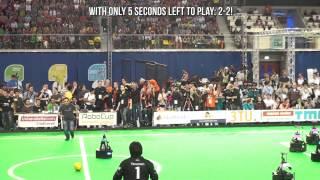 RoboCup 2013 - MSL Soccer Final: Tech United Eindhoven (The Netherlands) vs Water (China)