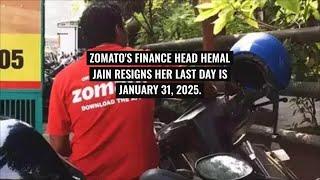 Zomato's Finance Head Hemal Jain Resigns Amid ₹803 Cr GST Demand Notice