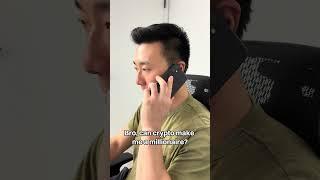 Crypto millionaire story...