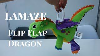 LAMAZE Flip Flap Dragon  newborn toy review from Tommy