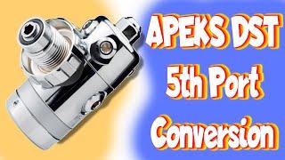 Apeks DST 5th Port Conversion - EASY!! ¦ UKDiver