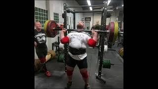 StrongMan Training Axle Bar Press (Matt Gibson) #shorts