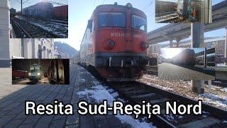 Calatoria cu tren CFR Călători de la Reșița Sud La Reșița Nord dar a fost priblema cu usa