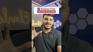 Windows 11 Tricks you Must Know!! #elementec #shorts