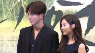 Seohyun & Nam joohyuk at Scarlet Heart Press Con