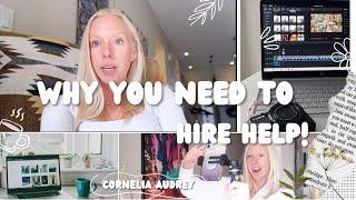 I can't do it alone anymore / Why hiring help Is the best thing you can do for your business