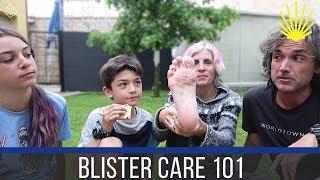 HOW TO CARE FOR BLISTERS | CAMINO DE SANTIAGO VLOG | EP 89