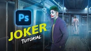 Joker photo editing | background change | photoshop editing tutorials | vikk capture