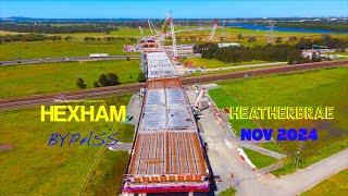 M1 Extension to Raymond Terrace Hexham Heatherbrae Bypass Nov 2024