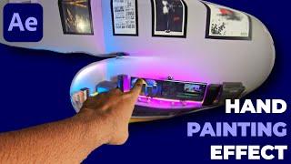 Hand Painting Effect in After Effects - After Effects Tutorial | No Plugins