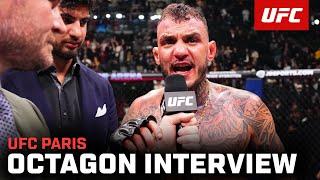 Renato Moicano Octagon Interview | UFC Paris