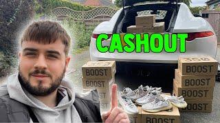 MASSIVE SNEAKER CASHOUT!! Day In The LIFE!