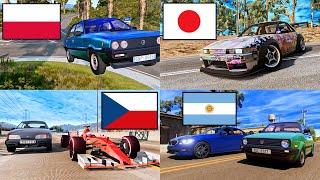 How countries/states drive in BeamNG (Part 3)