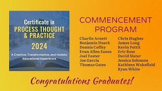 2024 Certificate Program Commencement