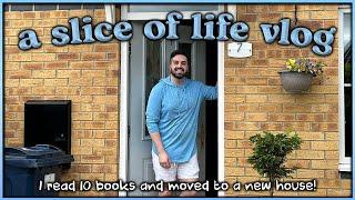 So, I Moved House (And Read Books Of Course!)  Bookish Slice of Life Vlog