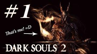 #1/4 Dark souls 2 Gameplay! - A legend is born!