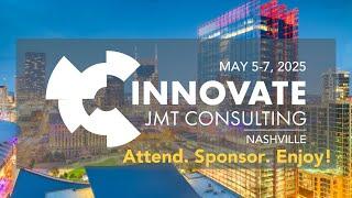 JMT Innovate - Attend. Sponsor. Enjoy!