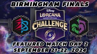 FEATURED MATCH FINALS | DLC BIRMINGHAM LORCANA Challenge 2024 | RUBY SAPPHIRE vs. EMERALD AMETHYST