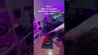 SimRacing Setup Upgrade with NLR Motion Platform v3 #simracing #simracingsetup #racinggames