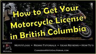 How to Get Your Motorcycle License in British Columbia | Class 6 | Class 8