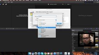 How to edit video directly from External Hard Drive using Final Cut Pro X