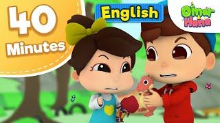 Omar & Hana | 40 minutes compilation of series | Islamic Cartoons