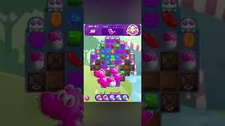 Wrapped candy + striped candy #candycrush #candycrushsaga