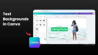 How to Add Background to Text in Canva