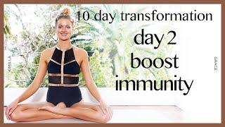 Kundalini Yoga: Boost Your Immunity! Day 2 - 10 DAY TRANSFORMATION | Ubud - Bali | KIMILLA