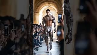 Men's Runway, Men's Fashion, AI Model #malemodel #mensrunway #aimodel  #aiman #shorts