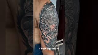 Ganesh bhagwan ka tattoo| lord Ganesha tattoo| best tattoo| permanent tattoo| #ytshorts #shorts