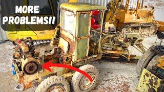 1950's Galion Road Grader, Will it ever work again??? Pt.3