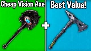 10 BEST CHEAP PICKAXES IN SEASON 9! (Fortnite Budget Harvesting Tools)