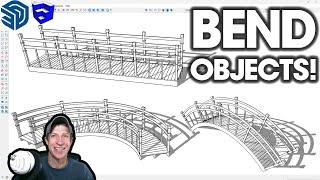 The EASY WAY to Bend Objects in SketchUp!