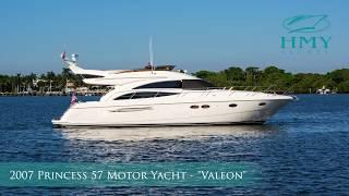 2007 Princess 57’ Motor Yacht VALEON– For Sale with HMY Yachts