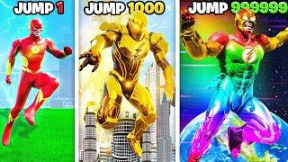 Flash Upgrades With EVERY JUMP In GTA 5!