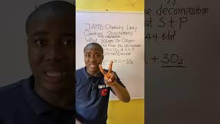 2025 JAMB Chemistry likely questions on STOICHIOMETRY (Score 90+ in JAMB Chemistry)