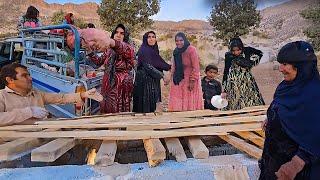 When Grandma and the Grandkids Get to Work: Building a Shelter for the Baby Goats