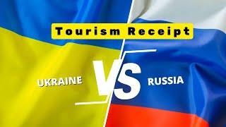 Tourism Receipt Comparison Of Ukraine & Russia ( 1993 - 2020 )