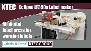 Eclipse LF350S digital label roll cutter / laminator / finisher - Labels-U-Print ® - KTEC GROUP UK
