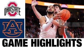 #2 Auburn vs Ohio State Highlights | NCAA Men's Basketball | 2024 College Basketball