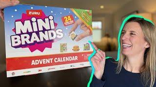 Unbox 24 Surprises: Mini Brands Advent Calendar 2024 Fun!