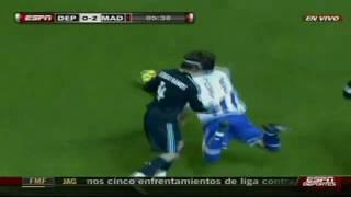 Deportivo 1-3 Real Madrid - Fecha 20 Liga BBVA  01-30-2010 Goles en HD