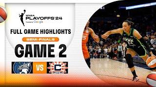 Connecticut Sun vs. Minnesota Lynx | FULL GAME HIGHLIGHTS | October 1, 2024