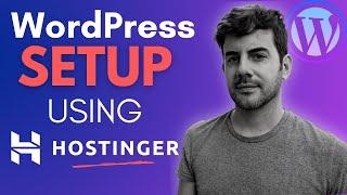 WordPress Website Setup with Hostinger!