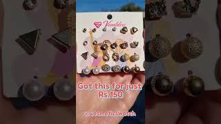 Comment for link   #earrings#earringslover#cosmeticswatch